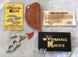 Vintage WK Wyoming Knives Game Skinner Old Stock NOS Extra Blades Original Box