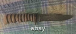 Vintage WW2 Robeson Shuredge No. 20 US NAVY fighting Knife