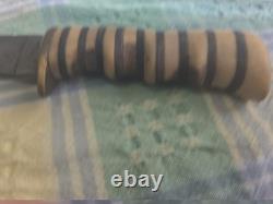 Vintage WW2 Robeson Shuredge No. 20 US NAVY fighting Knife