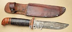 Vintage WWII WESTERN BOULDER Baby Shark Fixed-Blade Military Knife Bakelite