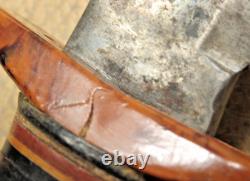 Vintage WWII WESTERN BOULDER Baby Shark Fixed-Blade Military Knife Bakelite Vintage WWII WESTERN BOULDER Baby Shark Fixed-Blade Military Knife Bakelite