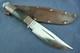 Vintage Wade & Butcher Sheffield England Boone Hunting Knife with Sheath