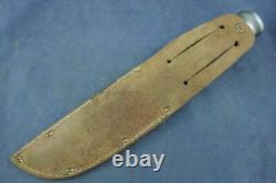 Vintage Wade & Butcher Sheffield England Boone Hunting Knife with Sheath