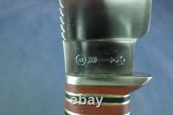 Vintage Wade & Butcher Sheffield England Boone Hunting Knife with Sheath
