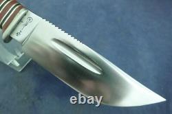 Vintage Wade & Butcher Sheffield England Boone Hunting Knife with Sheath