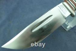 Vintage Wade & Butcher Sheffield England Boone Hunting Knife with Sheath