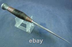 Vintage Wade & Butcher Sheffield England Boone Hunting Knife with Sheath