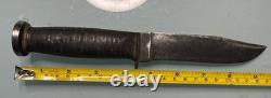 Vintage Western Boulder Colo Fixed Blade Knife Pat 1967479 WWII Era