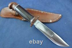 Vintage Western Boulder Colo. Knife Bakelite Pommel with Sheath