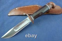 Vintage Western Boulder Colo. Knife Bakelite Pommel with Sheath