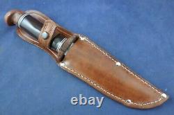 Vintage Western Boulder Colo. Knife Bakelite Pommel with Sheath