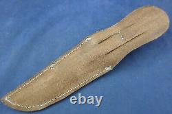 Vintage Western Boulder Colo. Knife Bakelite Pommel with Sheath