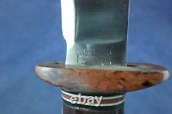 Vintage Western Boulder Colo. Knife Bakelite Pommel with Sheath