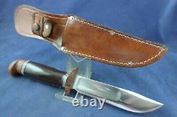 Vintage Western Boulder Colo. Knife Bakelite Pommel with Sheath