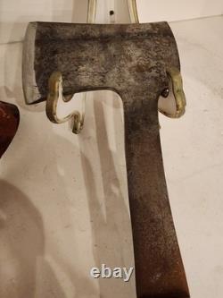 Vintage Western Boulder Fixed Blade Knife Hatchet Axe Combo 1967479