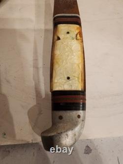Vintage Western Boulder Fixed Blade Knife Hatchet Axe Combo 1967479