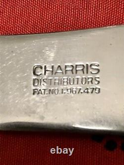 Vintage Western Knife, Hatchet Combo. Rare Set By Charris Distributors Mfg1940s