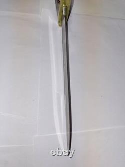 Vintage Western USA L46-8 Leather Handle Hunting Knife with Correct Sheath