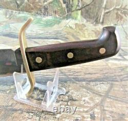 Vintage Western USA W-49 Fixed Blade Knife WithCustom Made Dangler Sheath #P-27