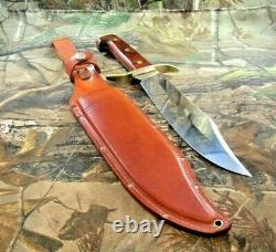 Vintage Western USA W-49 I Fixed Blade Knife With Original Dangler Sheath #P-97