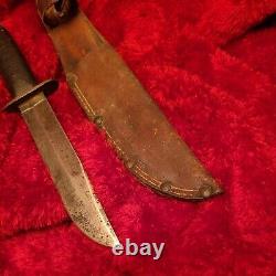 Vintage Western WWII Combat knife war pilots Trench G46-6 Shark USAF Survival