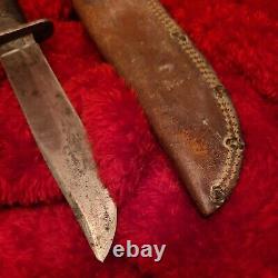 Vintage Western WWII Combat knife war pilots Trench G46-6 Shark USAF Survival