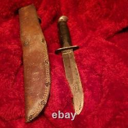 Vintage Western WWII Combat knife war pilots Trench G46-6 Shark USAF Survival