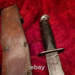 Vintage Western WWII Combat knife war pilots Trench G46-6 Shark USAF Survival