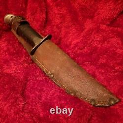 Vintage Western WWII Combat knife war pilots Trench G46-6 Shark USAF Survival