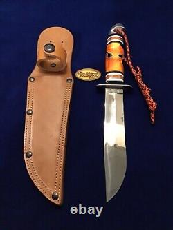 Vintage Ww2 Western Shark G-46-6 Custom Fixed Blade Knife & New Sheath