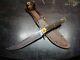 Vintage XL Case XX hunting knife bowie 1 of 1250 1991'Sambar Stag Bone old youth