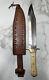 Vintage handmade bowie knife quality craftsmanship