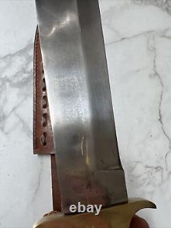 Vintage handmade bowie knife quality craftsmanship