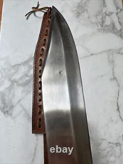 Vintage handmade bowie knife quality craftsmanship