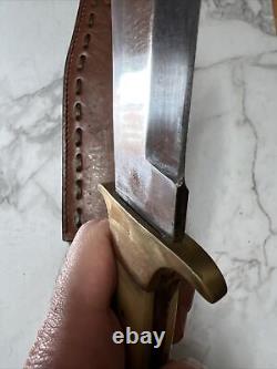 Vintage handmade bowie knife quality craftsmanship