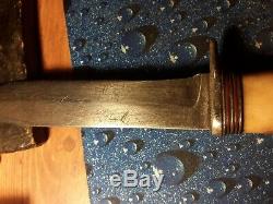 Vintage harry morseth custom knife