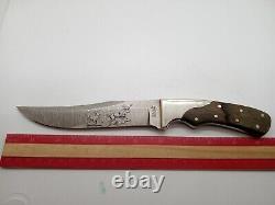 Vintage rigid rg-27 fixed blade knife. PLEASE READ DISC