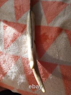 Vintage stag/antler handle homemade knife beautiful and very well made