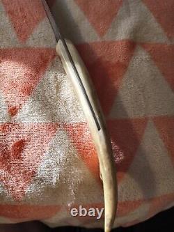 Vintage stag/antler handle homemade knife beautiful and very well made