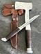 Vtg 1930s Case's Tested XX Hatchet Knife Combo Set Stacked Leather Handle Sheath