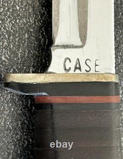 Vtg 1930s Case's Tested XX Hatchet Knife Combo Set Stacked Leather Handle Sheath