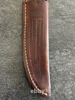 Vtg 1930s Case's Tested XX Hatchet Knife Combo Set Stacked Leather Handle Sheath