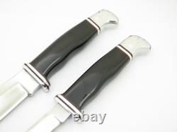 Vtg 2 Liner 1967-72 Buck 115 Twin Set 103 118 Fixed Blade Hunting Knife (#6052)