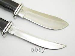 Vtg 2 Liner 1967-72 Buck 115 Twin Set 103 118 Fixed Blade Hunting Knife (#6052)