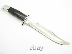 Vtg 72-86 Buck 120 General USA 3 Liner Fixed Blade Hunting Bowie Knife & Sheath