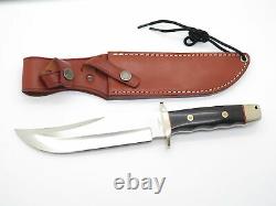 Vtg A. G. Russell 2004 Tak Fukuta Seki Japan Wood Bowie AUS8 Fixed Hunting Knife