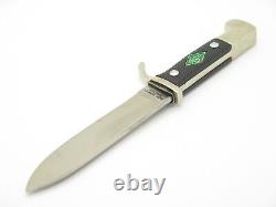 Vtg C Jul Herbertz German Rostfrei Boy Scout Youth Fixed 4.25 Blade Knife