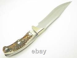 Vtg Hen & Rooster HR-0007 Spain Stag Hunting Fixed 6.5 Blade Knife