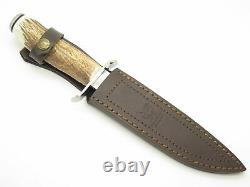 Vtg Hen & Rooster HR-5008 Spain Stag Hunting Fixed 6.75 Blade Knife