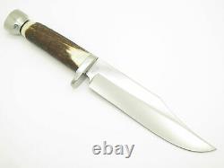 Vtg Hen & Rooster HR-5017 Spain Stag Hunting Fixed 6.75 Blade Knife